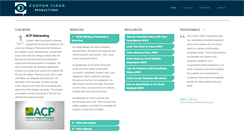 Desktop Screenshot of custom-video.com